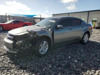 2013 Dodge Avenger SXT with VIN 1C3CDZCG1DN519733, listed as a Copart auction lot 65208155 with 138,874 mi miles and Salvage title. Bid and sale history available at DreamBid. Image 1.