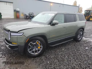 2023 Rivian R1S Launch Edition with VIN 7PDSGABL6PN012645, listed as a Copart auction lot 78373314 with 111 mi miles and Salvage Title. Bid and sale history available at carsss.com. Image 1.