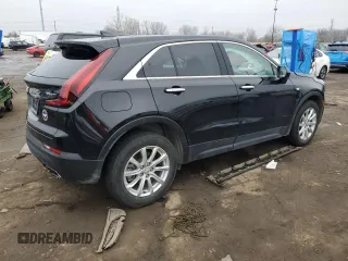 2023 Cadillac XT4 AWD Luxury with VIN 1GYFZBR41PF173271, listed as a Copart auction lot 87267374 with 19,112 mi miles and Salvage Title. Bid and sale history available at carsss.com. Image 3.
