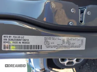 2022 Jeep Compass Trailhawk with VIN 3C4NJDDB4NT136213, listed as a IAAI auction lot 41689612 with 50,091 mi miles and . Bid and sale history available at DreamBid. Image 9.