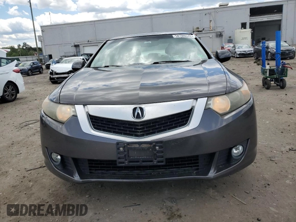2009 Acura TSX with VIN JH4CU26629C024576, listed as a Copart auction lot 58189645 with 177,597 mi miles and Salvage title. Bid and sale history available at DreamBid. Image 5.