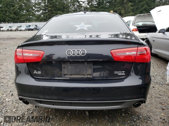 2013 Audi A6 3.0T Prestige with VIN WAUJGAFCXDN088326, listed as a Copart auction lot 87369724 with 138,864 mi miles and Clean Title. Bid and sale history available at carsss.com. Image 6.