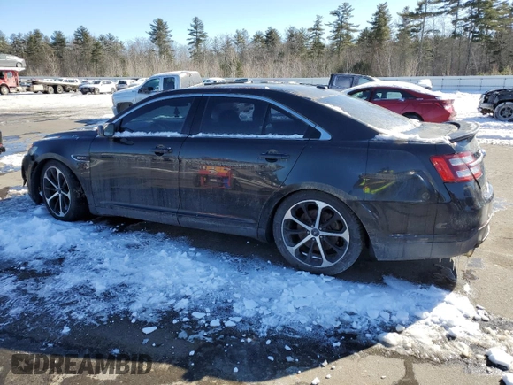 2014 Ford Taurus SHO with VIN 1FAHP2KT2EG147412, listed as a Copart auction lot 44856325 with 120,844 mi miles and Clean Title. Bid and sale history available at carsss.com. Image 2.