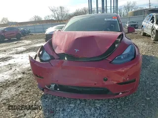 2021 Tesla Model Y Performance with VIN 5YJYGDEF5MF297938, listed as a Copart auction lot 46754415 with Not Provided miles and Salvage Title. Bid and sale history available at DreamBid. Image 11.