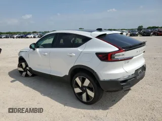 2023 Volvo C40 Recharge Pure Electric Ultimate with VIN YV4ED3GM6P2041457, listed as a Copart auction lot 48752134 with 5,937 mi miles. Bid and sale history available at carsss.com. Image 2.