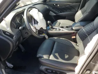 2022 Infiniti Q50 Red Sport 400 with VIN JN1FV7DP6NM370089, listed as a Copart auction lot 59700995 with 24,278 mi miles and Salvage title. Bid and sale history available at DreamBid. Image 7.