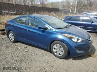 2016 Hyundai Elantra Value Edition with VIN KMHDH4AE4GU489514, listed as a Copart auction lot 50156535 with 83,980 mi miles and Salvage Title. Bid and sale history available at carsss.com. Image 4.