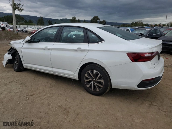 2023 Volkswagen Jetta S with VIN 3VW5M7BU0PM045611, listed as a Copart auction lot 50847265 with 15,849 mi miles and Salvage Title. Bid and sale history available at carsss.com. Image 2.