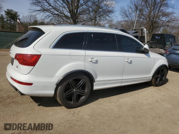 2011 Audi Q7 3.0L TDI Prestige with VIN WA1WMBFE1BD000737, listed as a Copart auction lot 47315015 with 0 mi miles and Clean Title. Bid and sale history available at carsss.com. Image 3.