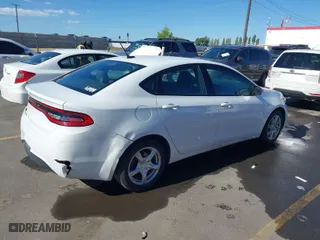 2016 Dodge Dart SE with VIN 1C3CDFAA8GD685139, listed as a IAAI auction lot 40115591 with 161,321 mi miles. Bid and sale history available at carsss.com. Image 4.