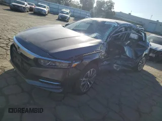 2019 Honda Accord with VIN 1HGCV3F13KA016126, listed as a Copart auction lot 44808025 with Not provided miles and Salvage title. Bid and sale history available at DreamBid. Image 1.