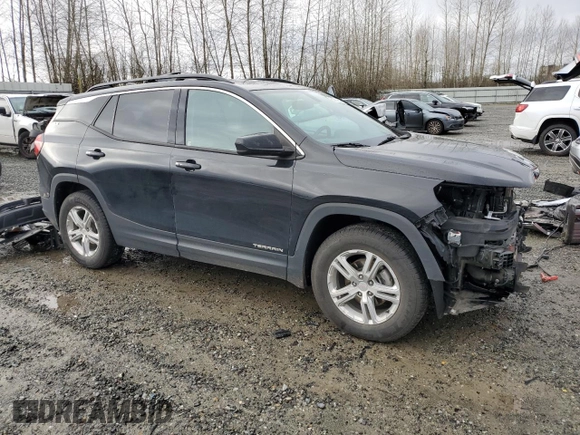 2018 GMC Terrain SLE Diesel with VIN 3GKALUEU5JL194046, listed as a Copart auction lot 85501684 with 80,825 mi miles and Salvage Title. Bid and sale history available at carsss.com. Image 4.
