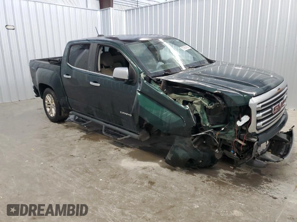 2016 GMC Canyon 4WD SLT z VIN 1GTG6DE31G1286565, wystawiony jako Copart lot #57261625 z przebiegiem 85 664 mil mil oraz Tytuł czysty. Historia ofert i sprzedaży dostępna na DreamBid. Obrazek 4.