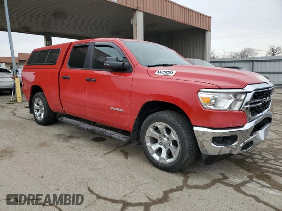 2023 Ram 1500 Big Horn with VIN 1C6RRFBG4PN525383, listed as a Copart auction lot 43139465 with 20,769 mi miles and Salvage Title. Bid and sale history available at carsss.com. Image 4.