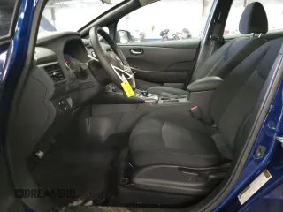 2025 Nissan LEAF S with VIN 1N4AZ1BV3SC550308, listed as a Copart auction lot 86393354 with 9,011 mi miles and Salvage Title. Bid and sale history available at carsss.com. Image 7.