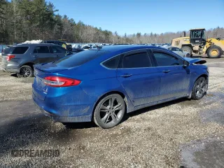 2017 Ford Fusion Sport with VIN 3FA6P0VPXHR331682, listed as a Copart auction lot 47174825 with 109,477 mi miles and Salvage Title. Bid and sale history available at carsss.com. Image 3.