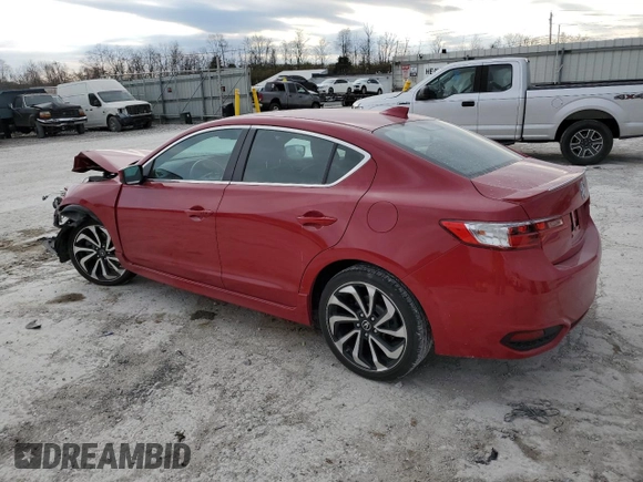 2017 Acura ILX w/Premium/A-SPEC Pkg with VIN 19UDE2F88HA005854, listed as a Copart auction lot 83046454 with 29,836 mi miles and Salvage Title. Bid and sale history available at carsss.com. Image 2.