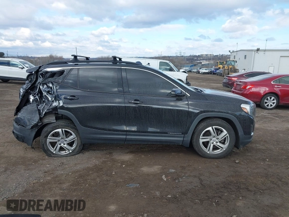 2018 GMC Terrain SLE with VIN 3GKALMEX7JL326475, listed as a IAAI auction lot 41688561 with 113,798 mi miles. Bid and sale history available at carsss.com. Image 13.