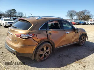 2009 Infiniti FX with VIN JNRAS18U39M100708, listed as a Copart auction lot 48199895 with 278,493 mi miles and Salvage title. Bid and sale history available at DreamBid. Image 3.