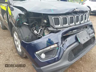 2018 Jeep Compass Latitude with VIN 3C4NJCBB9JT124968, listed as a IAAI auction lot 42378308 with 90,866 mi miles and . Bid and sale history available at DreamBid. Image 6.