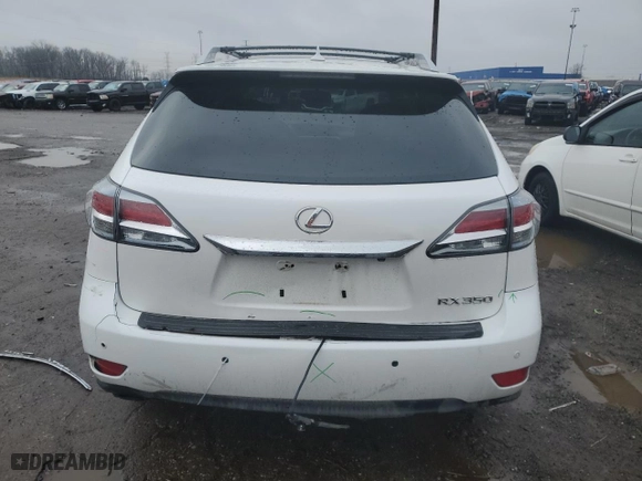 2013 Lexus RX 350 with VIN 2T2ZK1BA5DC125094, listed as a Copart auction lot 46805505 with 194,519 mi miles and Clean Title. Bid and sale history available at carsss.com. Image 6.