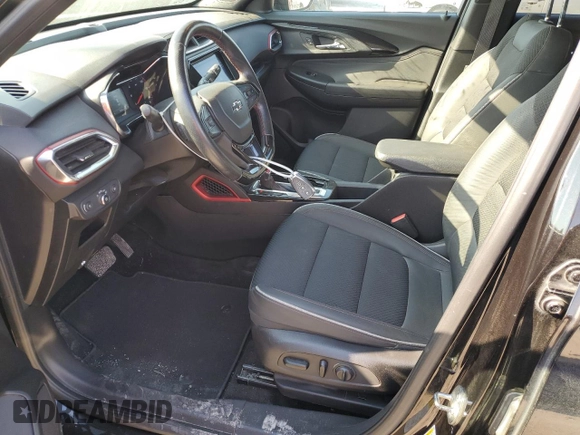 2021 Chevrolet TrailBlazer RS with VIN KL79MTSL6MB035735, listed as a Copart auction lot 48137355 with 78,098 mi miles and Salvage Title. Bid and sale history available at carsss.com. Image 7.