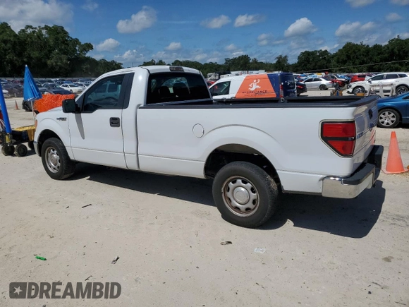2014 Ford F-150 XL with VIN 1FTNF1CF6EKD16492, listed as a Copart auction lot 64820745 with 209,629 mi miles and Salvage title. Bid and sale history available at DreamBid. Image 2.