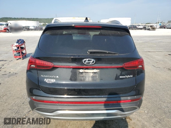 2021 Hyundai Santa Fe Hybrid SEL Premium with VIN KM8S3DA14MU009647, listed as a Copart auction lot 69026544 with 102,907 mi miles and Non Repairable. Bid and sale history available at carsss.com. Image 6.