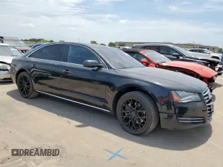 2013 Audi A8 3.0L с VIN WAURGAFD9DN005304, выставлен на аукционе Copart как лот 58799615 с пробегом 139 993 миль миль и Списание • Salvage title. История ставок и продаж доступна на DreamBid. Изображение 4.