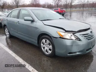 2007 Toyota Camry CE with VIN 4T1BE46K97U699024, listed as a IAAI auction lot 41811098 with 97,560 mi miles and . Bid and sale history available at DreamBid. Image 1.