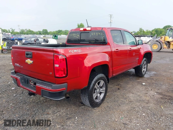 2017 Chevrolet Colorado 4WD LT z VIN 1GCGTCEN5H1227895, wystawiony jako IAAI lot #42384312 z przebiegiem 121 910 mil mil oraz . Historia ofert i sprzedaży dostępna na DreamBid. Obrazek 4.