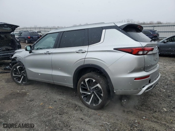 2023 Mitsubishi Outlander SEL with VIN JA4J4VA80PZ043358, listed as a Copart auction lot 44724815 with 21,932 mi miles and Salvage Title. Bid and sale history available at carsss.com. Image 2.