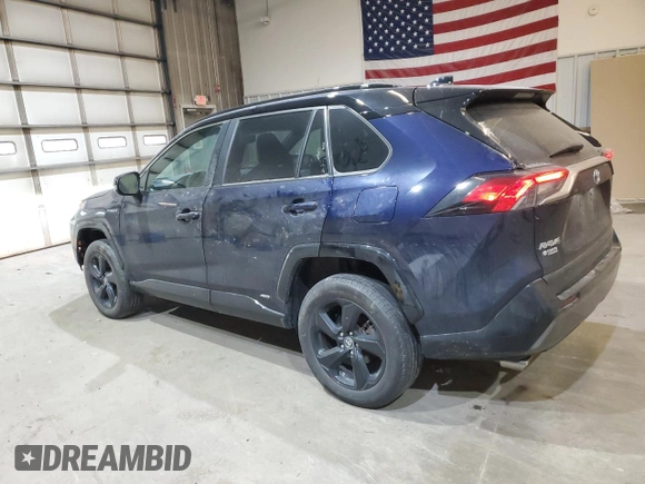 2021 Toyota RAV4 Hybrid XSE z VIN 4T3E6RFV3MU060982, wystawiony jako Copart lot #88068875 z przebiegiem 38 146 mil mil oraz Szkoda całkowita • Salvage title. Historia ofert i sprzedaży dostępna na DreamBid. Obrazek 2.