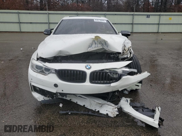 2017 BMW 4 Series 440i with VIN WBA4P1C59HK522441, listed as a Copart auction lot 84673044 with Not Provided miles and Salvage Title. Bid and sale history available at carsss.com. Image 5.