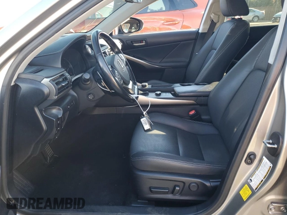 2020 Lexus IS 300 with VIN JTHDA1D25L5107518, listed as a Copart auction lot 87176444 with 20,664 mi miles and Salvage title. Bid and sale history available at DreamBid. Image 7.