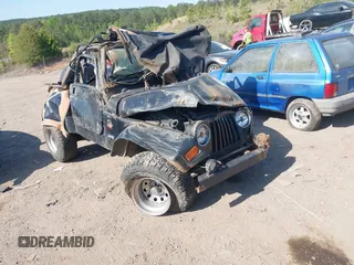 1999 Jeep Wrangler Sahara z VIN 1J4FY49S2XP466068, wystawiony jako IAAI lot #42062789 z przebiegiem Nie podano mil oraz . Historia ofert i sprzedaży dostępna na DreamBid. Obrazek 1.