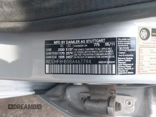 2011 Mercedes-Benz E 350 Luxury с VIN WDDHF8HB5BA467794, выставлен на аукционе IAAI как лот 42487202 с пробегом 228 854 миль миль и . История ставок и продаж доступна на DreamBid. Изображение 9.