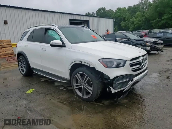 2022 Mercedes-Benz GLE 350 with VIN 4JGFB4JB6NA662836, listed as a Copart auction lot 58397305 with 80,763 mi miles and Salvage title. Bid and sale history available at DreamBid. Image 13.