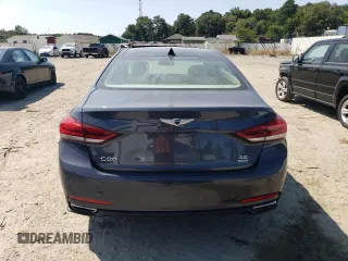 2017 Genesis G80 3.8L with VIN KMHGN4JE7HU176674, listed as a Copart auction lot 70269214 with 74,679 mi miles and Salvage Title. Bid and sale history available at carsss.com. Image 6.