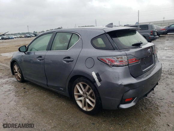 2015 Lexus CT 200h Hybrid with VIN JTHKD5BH0F2233577, listed as a Copart auction lot 70197872 with 0 mi miles. Bid and sale history available at carsss.com. Image 2.