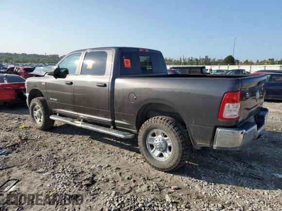 2019 Ram 2500 Tradesman with VIN 3C6UR5CJ6KG553668, listed as a Copart auction lot 71576394 with 59,983 mi miles and Salvage title. Bid and sale history available at DreamBid. Image 2.