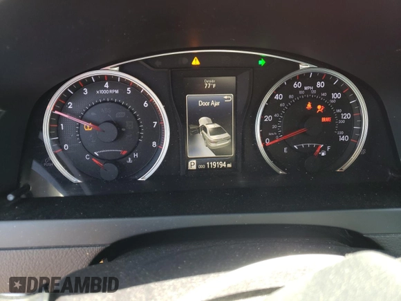 2017 Toyota Camry XLE with VIN 4T1BF1FK9HU636664, listed as a Copart auction lot 53400935 with 119,194 mi miles and Salvage Title. Bid and sale history available at carsss.com. Image 9.