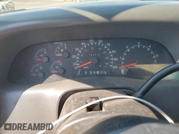 1999 Ford F-250 XL with VIN 1FTNX21LXXEC76365, listed as a Copart auction lot 63945125 with 522,235 mi miles and Clean title. Bid and sale history available at DreamBid. Image 9.