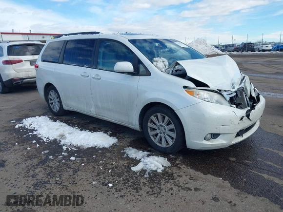 2011 Toyota Sienna XLE AAS with VIN 5TDYK3DC8BS045352, listed as a IAAI auction lot 41401955 with 142,492 mi miles and . Bid and sale history available at DreamBid. Image 1.