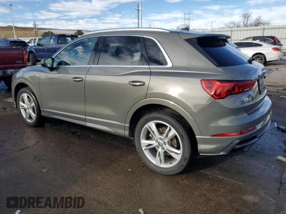 2019 Audi Q3 S line Prestige with VIN WA1FECF36K1087537, listed as a Copart auction lot 80520984 with 39,183 mi miles and Clean Title. Bid and sale history available at carsss.com. Image 2.