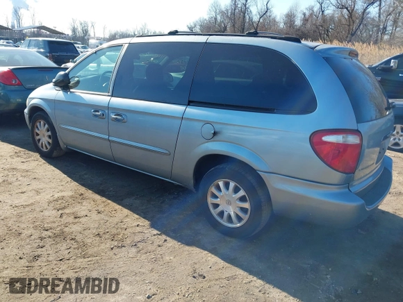 2003 Chrysler Town & Country LX with VIN 2C4GP44L73R238380, listed as a IAAI auction lot 41705420 with 129,225 mi miles and . Bid and sale history available at DreamBid. Image 3.