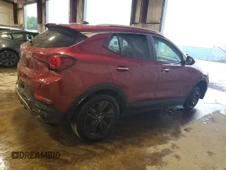 2025 Buick Encore GX Sport Touring with VIN KL4AMESL1SB053935, listed as a Copart auction lot 63079715 with 3,547 mi miles and Salvage title. Bid and sale history available at DreamBid. Image 3.