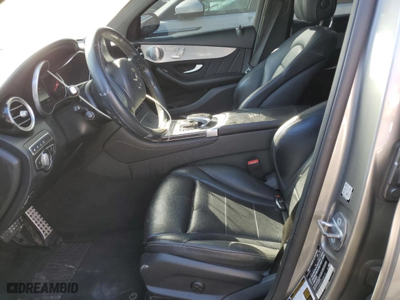 2019 Mercedes-Benz GLC with VIN WDC0J4KBXKF535110, listed as a Copart auction lot 43216615 with 105,050 mi miles and Salvage Title. Bid and sale history available at carsss.com. Image 7.