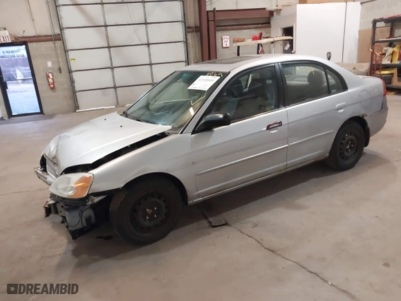 2003 Honda Civic EX with VIN 1HGES26753L012312, listed as a IAAI auction lot 41510069 with 207,403 mi miles. Bid and sale history available at carsss.com. Image 17.