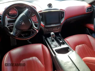 2017 Maserati Ghibli S Q4 with VIN ZAM57RTA5H1206653, listed as a Copart auction lot 81933013 with Not Provided miles. Bid and sale history available at carsss.com. Image 8.